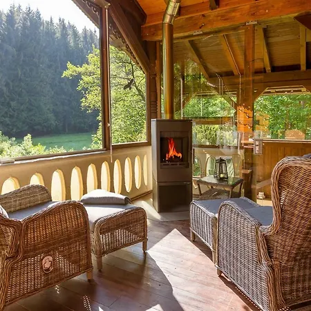 Natur Ferienhaus Trebnitzgrund - Urlaub Im Wald *